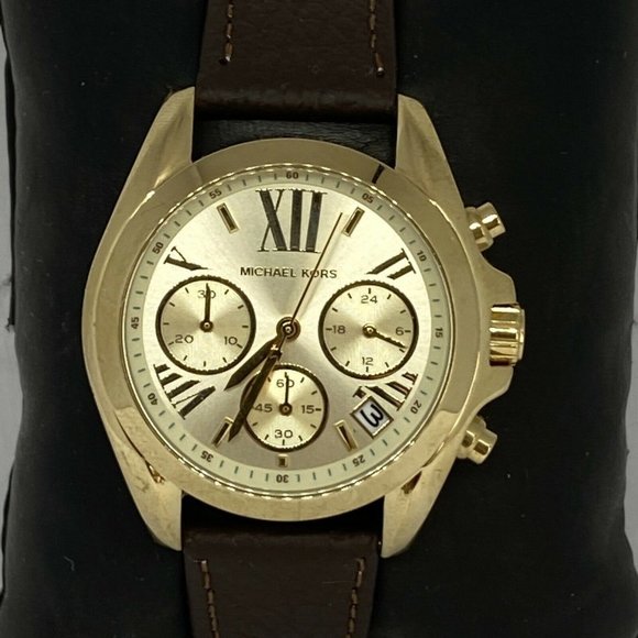 Michael Kors Bradshaw MK6318 Women Brown Leather A main image 8